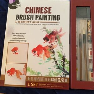 Chinese Brush Painting Beginner's Set and Guide